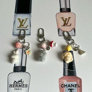 Buyers Choice Cute Mini Bunny Keychain with Charms